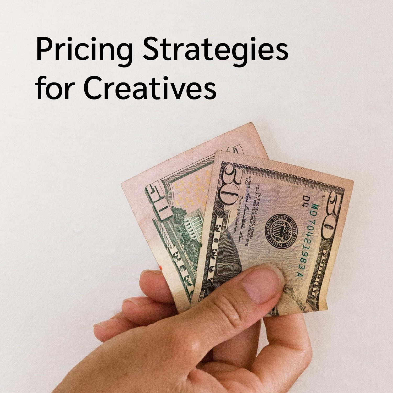 Pricing strategies for creatives
