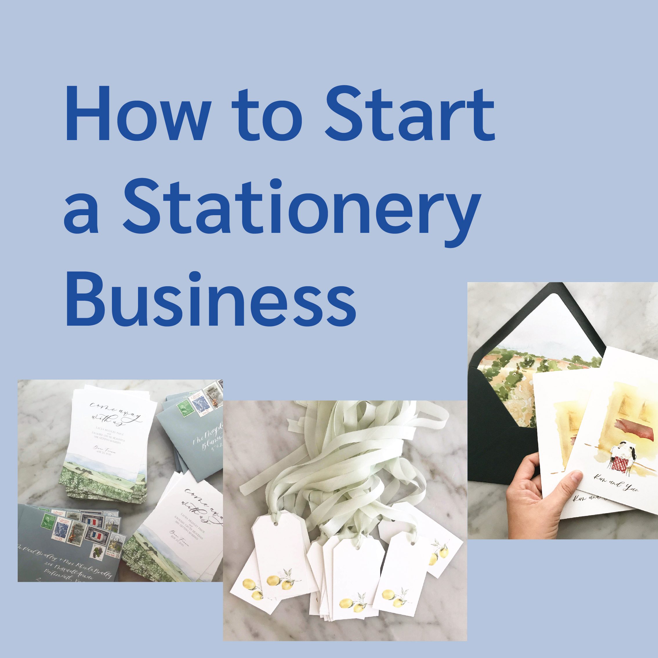 How to start a stationery business