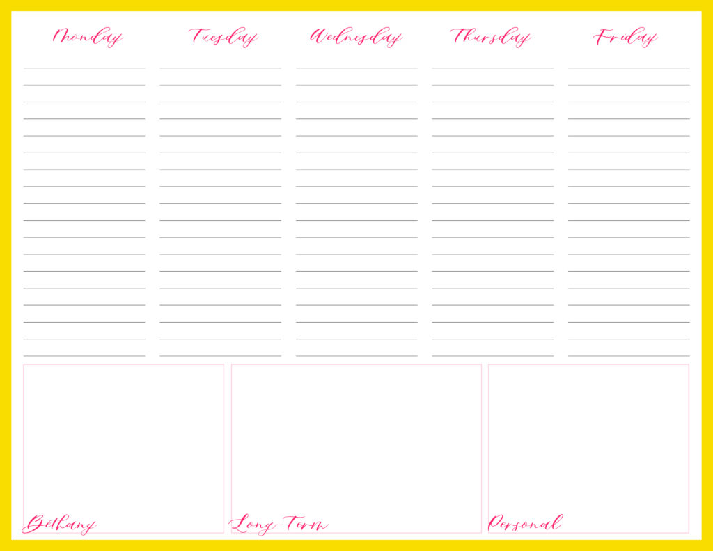 create custom notepads to stay organized mentally